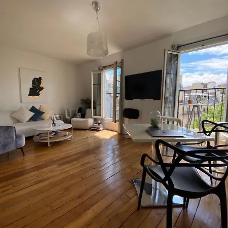 Lumineux, Parc Monceau, Champs Elysees, Sacre Coeur Apartamento